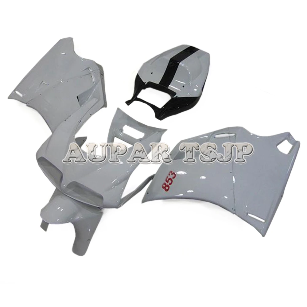 Инъекции Обтекатели для поездок на мотоцикле Ducati 748 916 996 998 1996 1997 1998 1999 2000 2001 2002 Кузов ABS Пластик капоты Белый Черный Панель