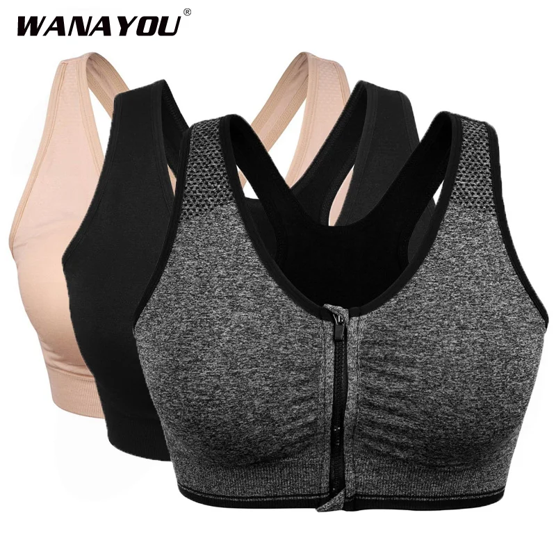 Plus Size Yoga Shirt Sports Bra for Women