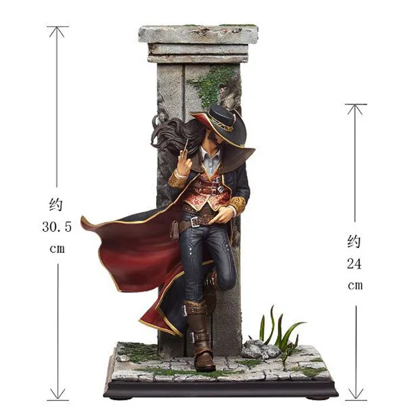 

Anime Peripheral Ah Line Hero Card Master Drizzt Statue Model Garage Kit Toy