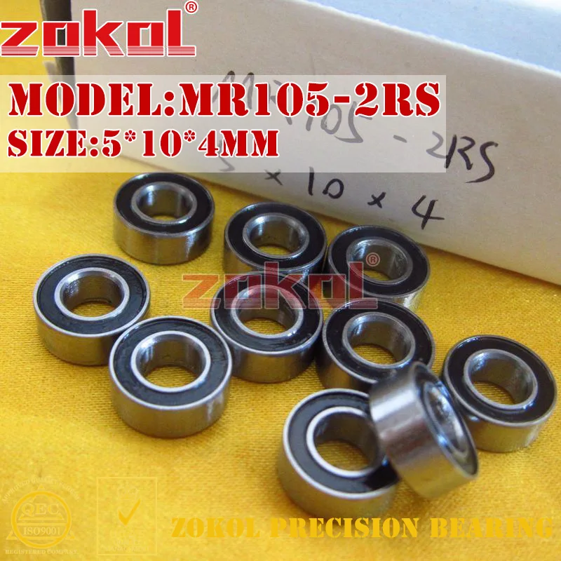 10PCS Miniature Bearings MR84-ZZ Deep Groove Ball Bearing Industry I2 G3~idVF 