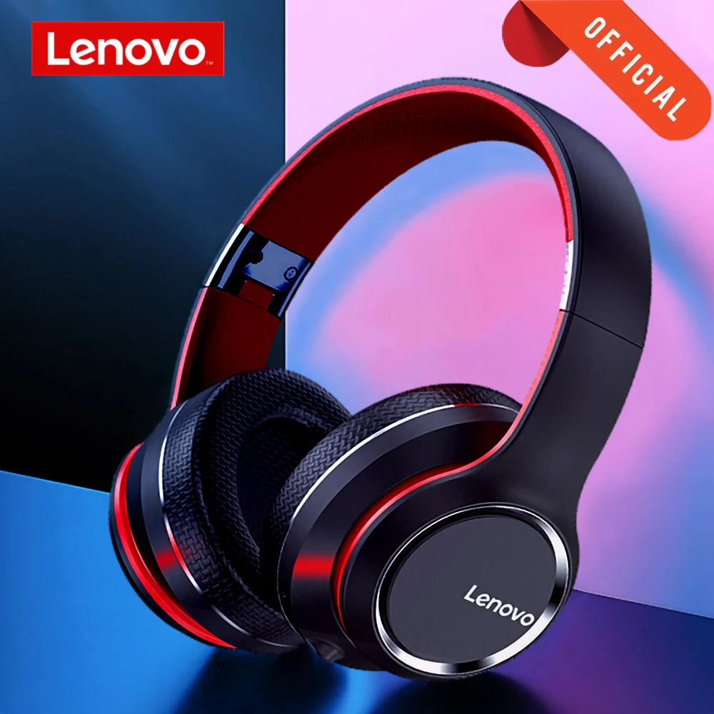 Беспроводные стерео наушники Lenovo HD200 Bluetooth BT5.0 с длительным сроком службы и