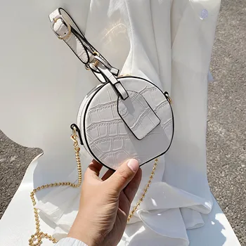 

AXUKES Stone Pattern PU Leather Crossbody Bags For Women 2020 Mini Totes Lady Solid Color Travel Shoulder Handbags Party Clutch
