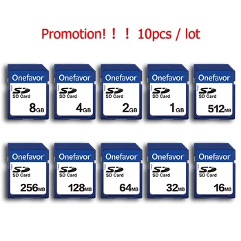 

10PCS/lot Memory SD Card 32MB 64MB 128MB 256MB 512MB 1GB 2GB 4GB 8GB SD Memory Card Secure Digital Flash Memory Card Standard