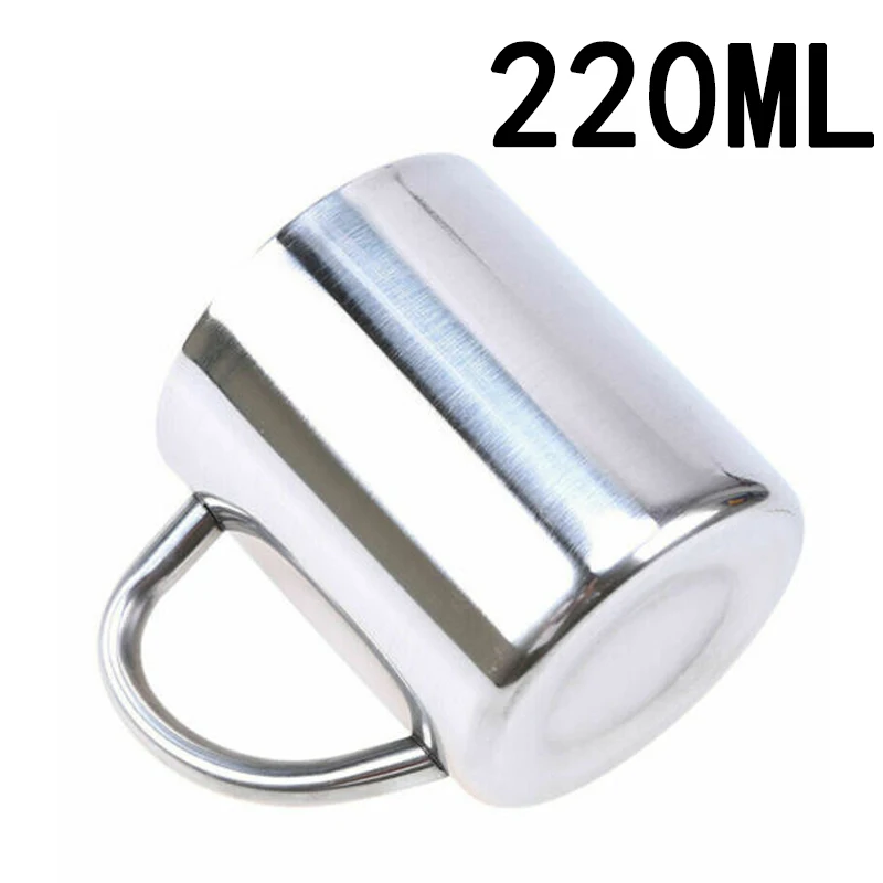 С двойными стенками из нержавеющей стали, изолированная чашка для питья пиво, кофе, чай, кружка, посуда для напитков