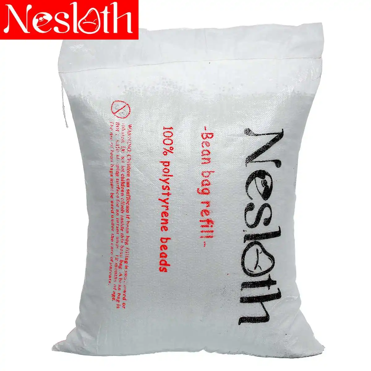 Nesloth 500 г пенополистирол белый пенопласт beanbag детский наполнитель кровать