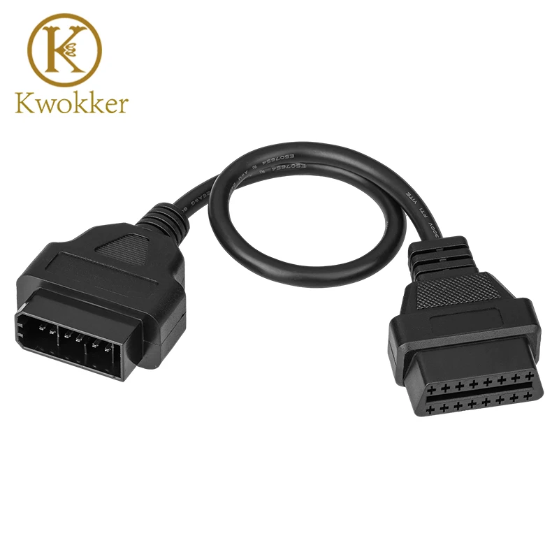 Кабель OBD2 для Nissan 14 Pin/16 Pin Автомобильный OBD 2 II 2021 продвижение кабеля | Автомобили и - Цена: 408,87 руб.