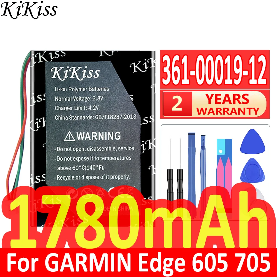 1780mAh KiKiss Powerful Battery 361 00019 12 for Garmin Edge 605 705/Edge  705 GPS Li Ion Rechargeable Accumulator Pack|Mobile Phone Batteries| -  AliExpress