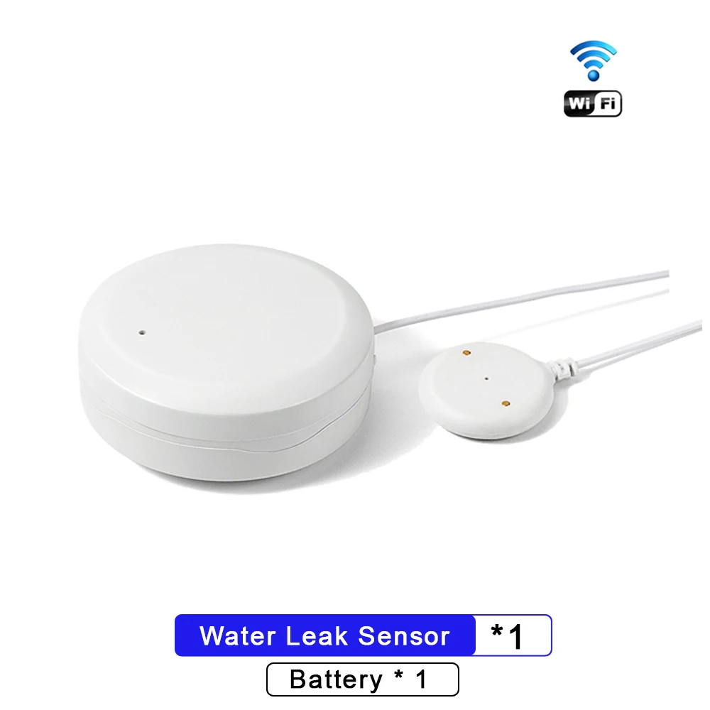 Beelite WiFi Water Leakage Sensor Smart Water Sensor Home Security Flooding Sensor Water Leak Detector Tuya Smart Home Alarm emergency lights car Alarms & Sensors