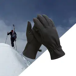 1 пара ветрозащитные зимние теплые флисовые велосипедные перчатки противоскользящие уличные тактические перчатки спортивные перчатки