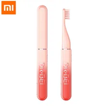01 RBEQ3 usb зарядка звуковая электрическая зубная щетка Розовый градиент цвета для взрослых Водонепроницаемая ультра звуковая зубная щетка от 01 Youpin