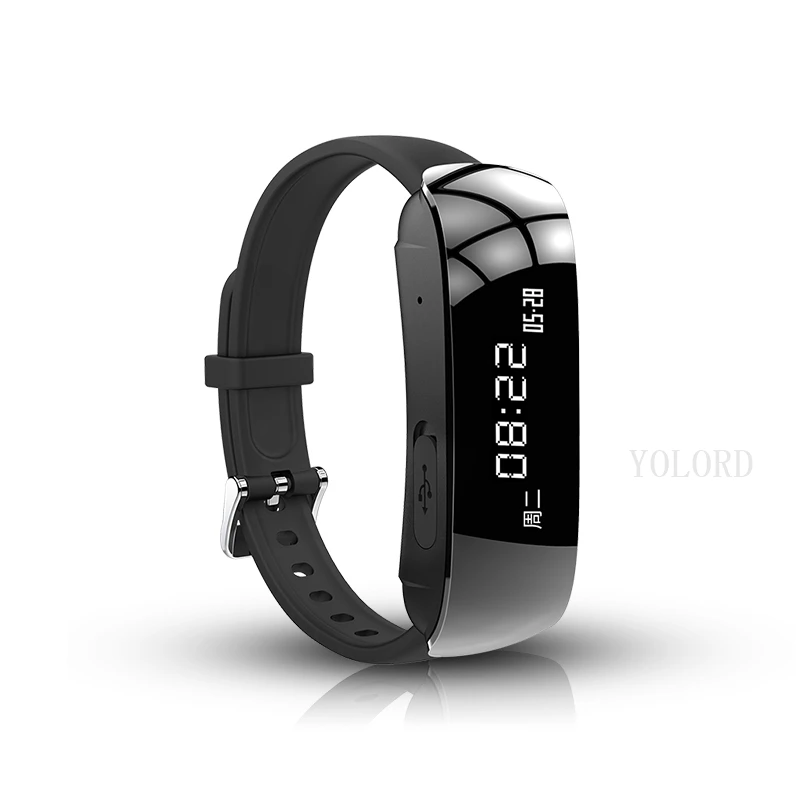 Professional HD Voice Audio Recording Digital Video Camera Recorder Pen Sound Smart Watch Wristband Bracelet Camcorder