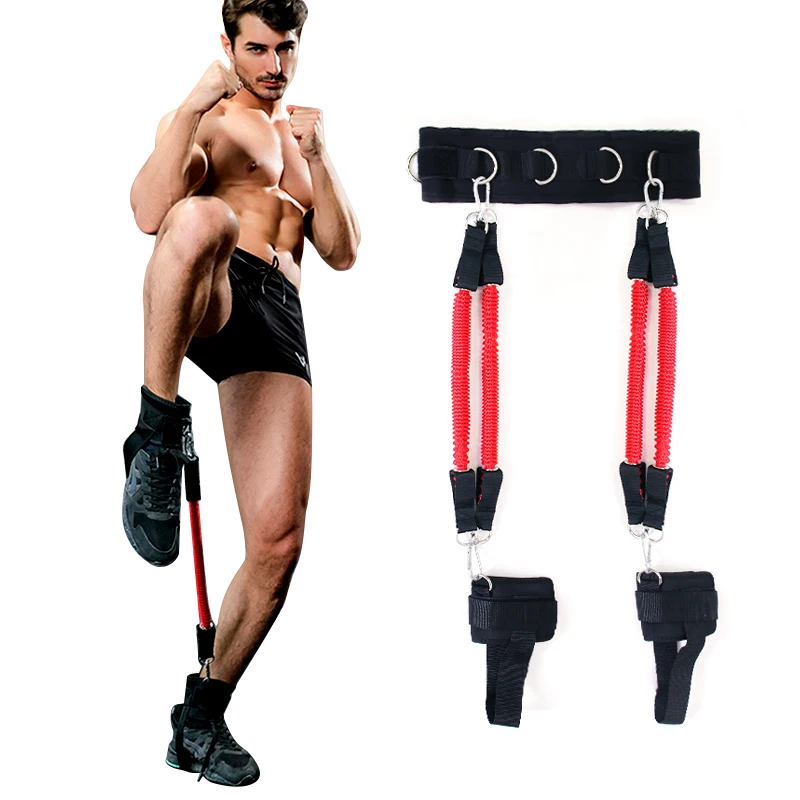 

Power Guidance Booty Band Resistance Band Exercise Belt For Jump Training Workout Leg Tennis Fitness Exercise Bouncing trainer