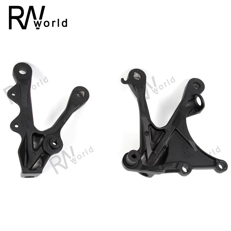 Передние Подножки педали для ног кронштейн мотоцикла KAWASAKI ZX6R 2005 2006 2007 2008 05 06 07