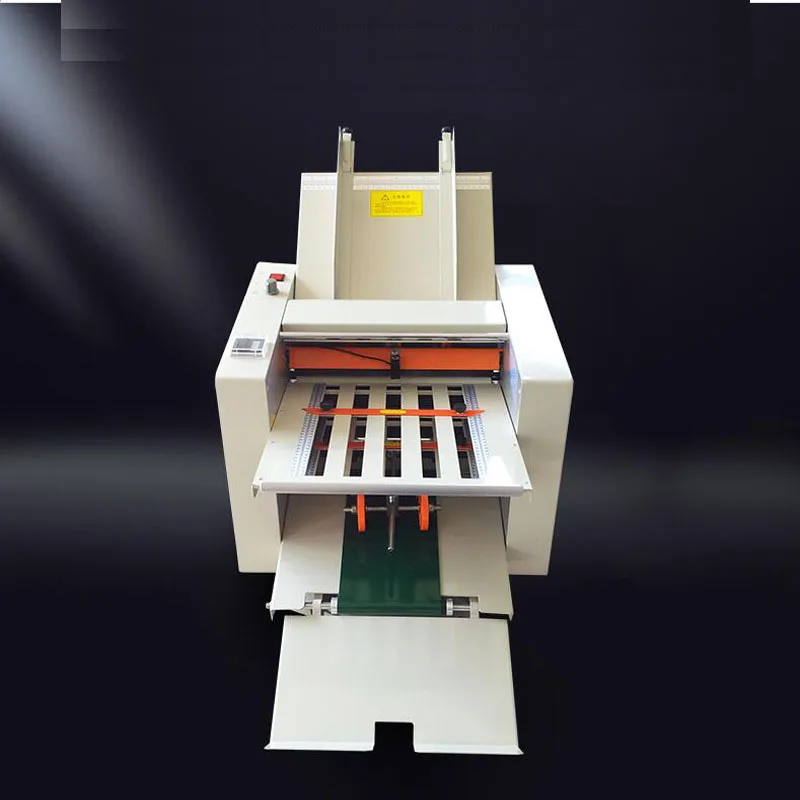 

Two folding four fold 110V 220V folding machine adjustable automatic paper folding machine