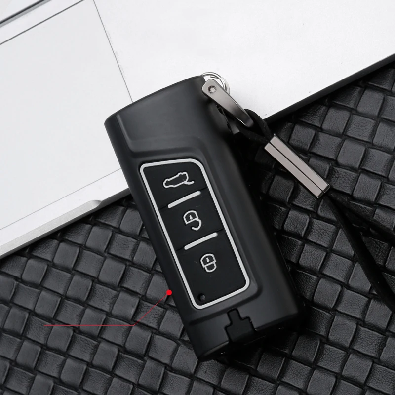 Цинковый сплав силикагель чехол для ключа автомобиля Trumpchi GS4 GS8 GS3 GS7 GA3S GA5 GA6 GE3 чехол для ключей смарт-держатель брелок