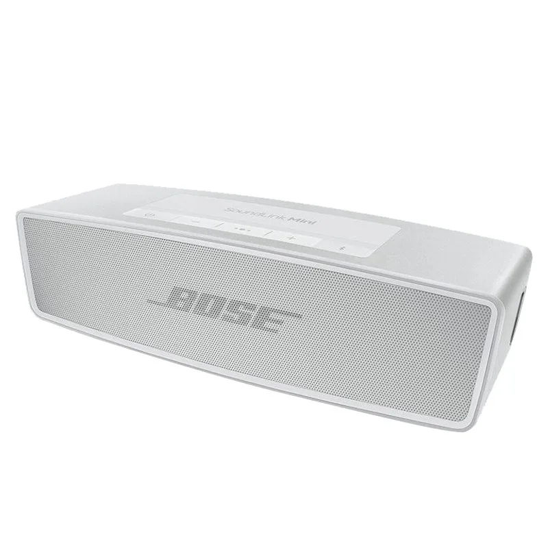 Bose SoundLink Mini II Bluetooth динамик портативный открытый динамик мини 2 глубокий бас звук Громкая связь с микрофоном 10 часов работы от батареи - Цвет: SILVER