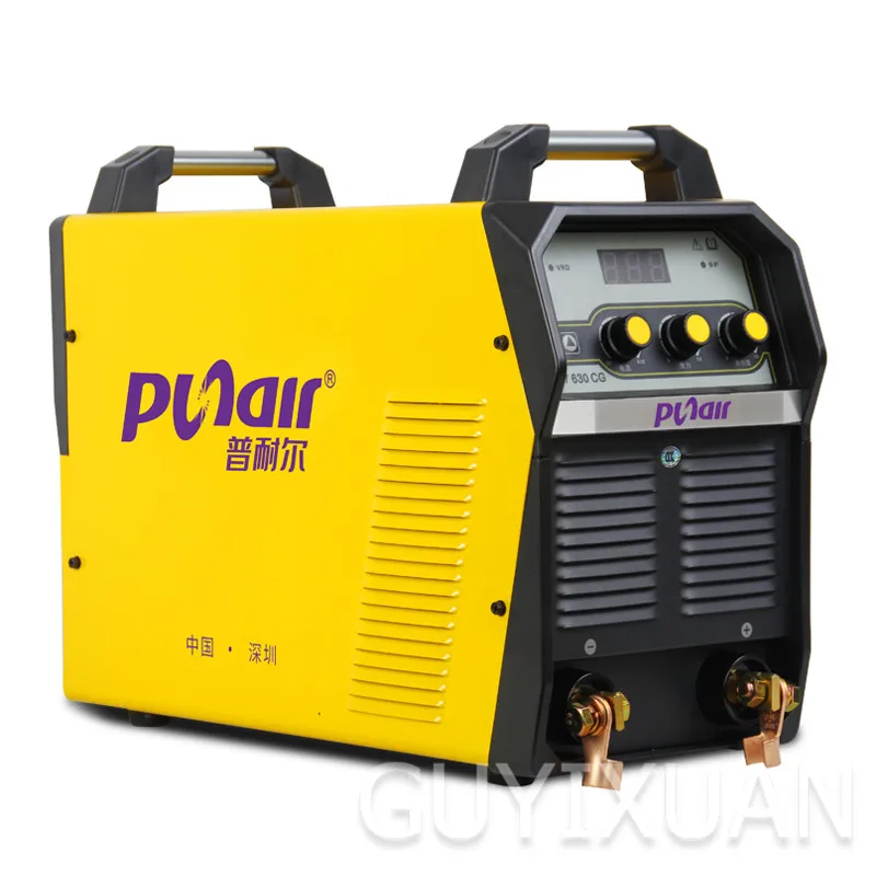 Inverter manual arc welder Industrial steel butt welder Three-purpose AC welding machine 8-10mm carbon arc gouging