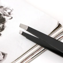 3 шт. нержавеющая сталь брови Наклонный Пинцет красоты ногтей резак ножницы инструмент