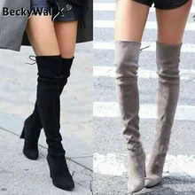 thigh high boots for skinny legs