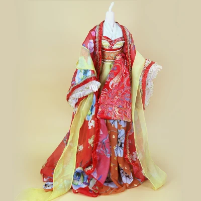DBS Dream fairy 1/3 bjd doll Outfits Ancient clothes Chinese style dress 12