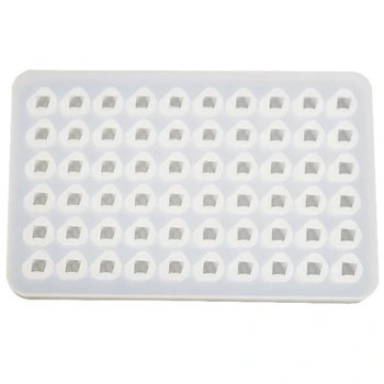 

60 Even Ice Cube Mold Silicone Mold Ice Grid Mold Hand Tool Irregular DIY Pendant Accessories Mould