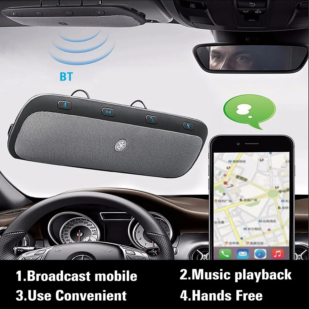 Bluetooth 3.0 Receiver Handsfree Car Kit1