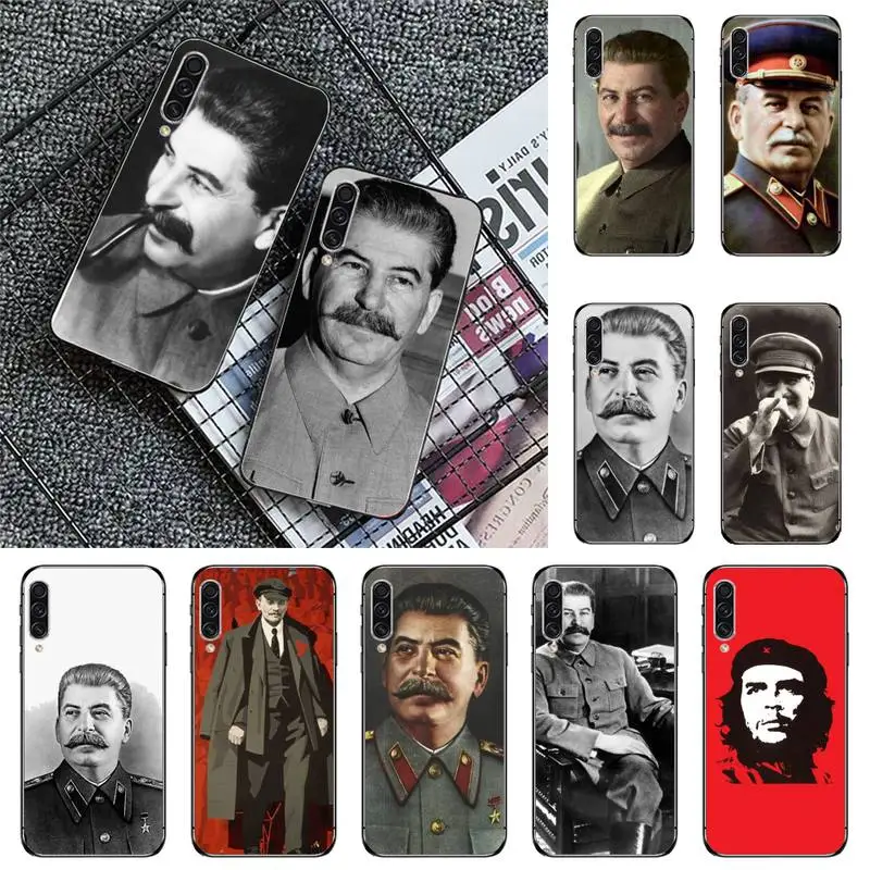 Stalin Soviet Russian leader Union Phone Case For Samsung galaxy A S note 10 7 8 9 20 30 31 40 50 51 70 71 21 s ultra plus | Мобильные