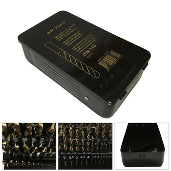 

25Pcs Twist Drill Bit Set HSS Cobalt Drill Bit Set