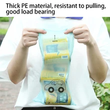 50 шт./компл. автомобильный дорожный Органайзер мусорное ведро автоматическая спинка для сиденья Одноразовые самоклеющиеся мусорные корзины для мусора сумка автомобильные аксессуары