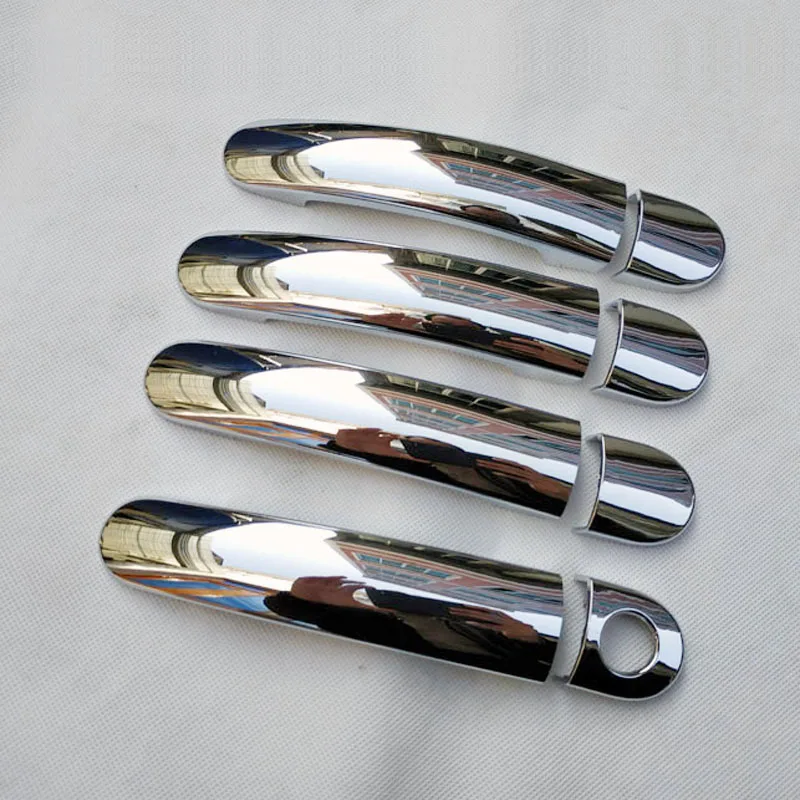 

for Seat Ibiza 6l 6j Mk3 Mk4 2002 - 2017 Chrome Door Handle Cover Trim Car Styling Auto Accessories Abs Plastic