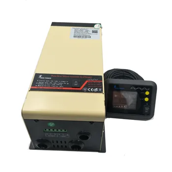

Free shipping high quality low frequency 600W dc 12v/24v to ac 220v inverter with in-built battery charger