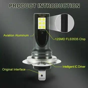 

2x H11 LED Headlight Kits 110W 20000LM FOG Light Bulbs 6000K Driving DRL Lamp 110W High Quality And New Car LED Lights