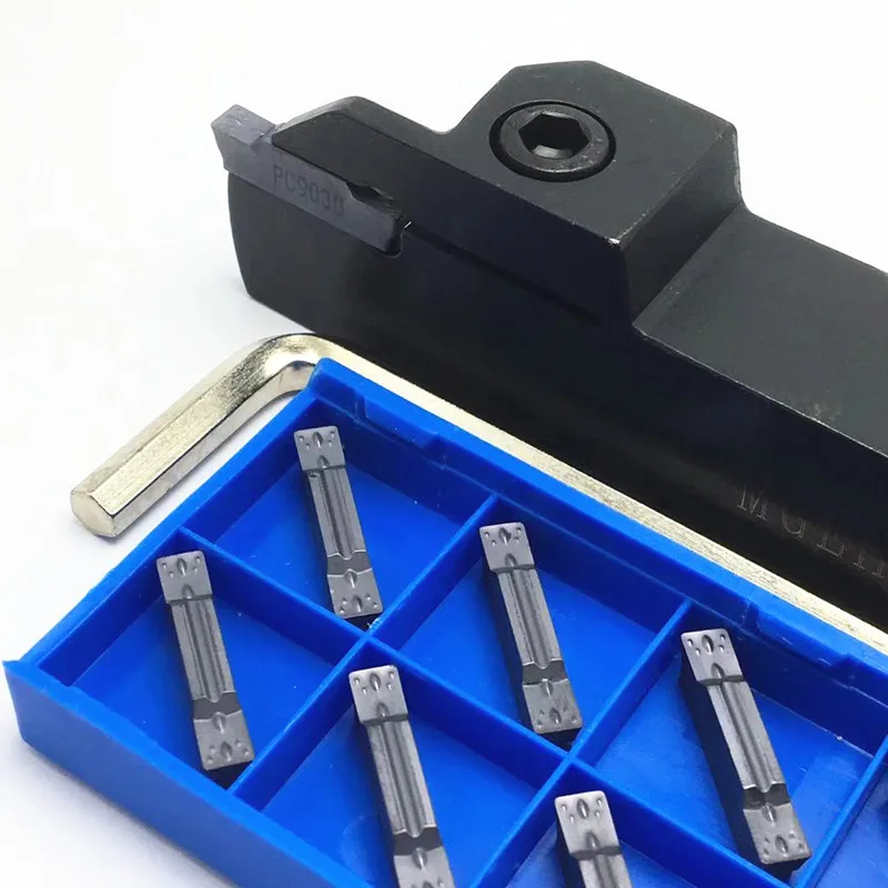 

MGEHR2020-5 Slotted Tool Holder + 10PCS MGMN500 M Separating and Grooving Insert MGEHL 2020 Carbide Insert Milling Turning Tool