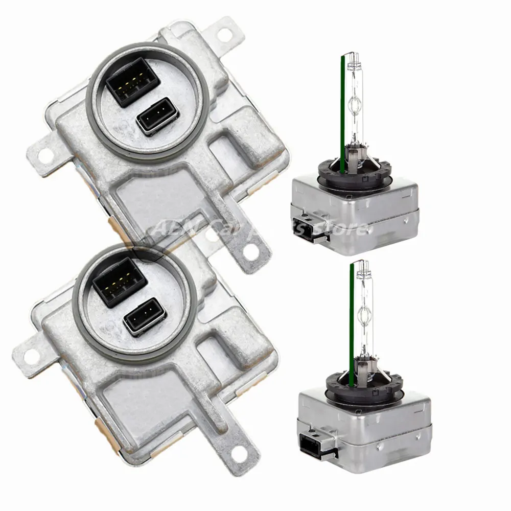 2x Новый OEM для Audi V W балласт ксеноновых ламп с HID D3S лампы N10721805 комплект блока