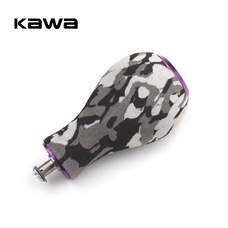 KAWA Fishing Reel Handle EVA Knob, DIY Bait Casting Spinning Reel Cranking Handle Knob for D/ S/ A Reel
