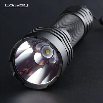 

Convoy M21A SST40 Up to 2300lm 6500K Cold White 4 Modes 21700 18650 Flashlight White Tint LED Torch Lantern Bright Portable