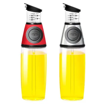 

Herb & Spice Tools Metering Oil Control Bottle Kitchen Utensils Oil Measuring Pressing Type Measuring Oil Bottle