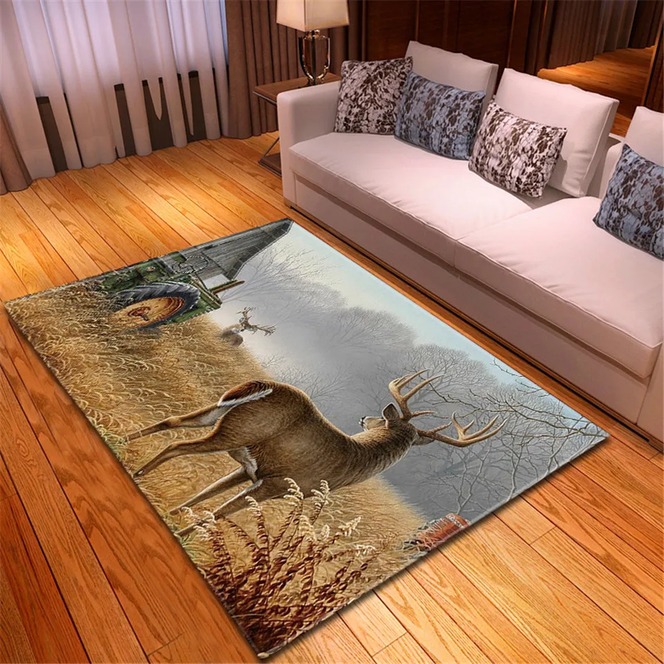 Ковер для спальни, 3D, белый, черный, в клетку, жираф, большой размер, коврики и ковры для дома, гостиной, ковер, Скандинавская дверь, ковер
