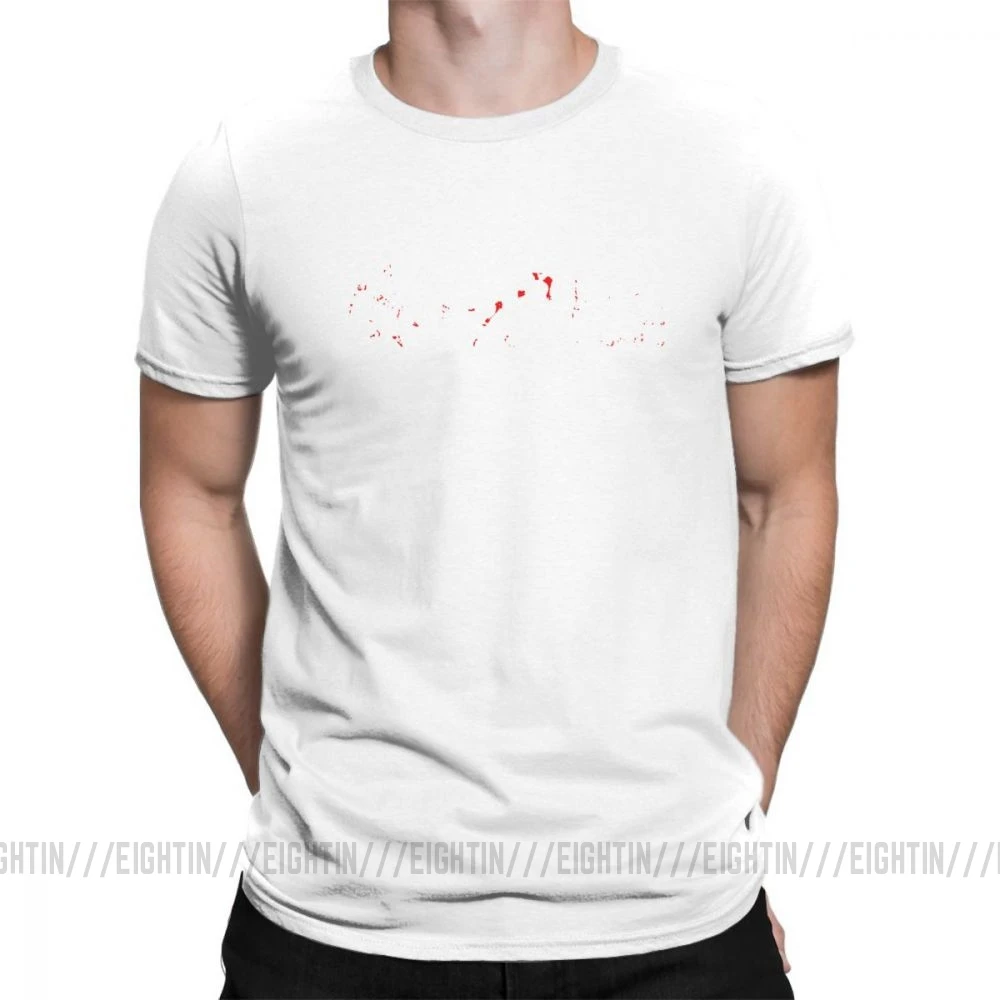 Мужская футболка NieR Automata jorha, винтажная очищенная хлопковая футболка с короткими рукавами, футболка с круглым вырезом, Подарочные Топы - Цвет: Белый
