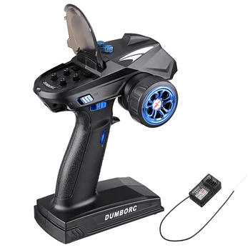 

DumboRC X6 2.4G 6CH Transmitter with X6FG Receiver for JJRC Q65 MN-90 SCX10 D90 RC Car Boat Rc Car Boat Parts