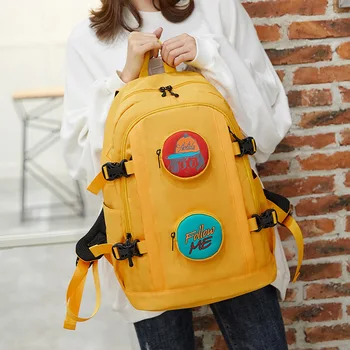 

Women's bag 2020 new outdoor women's Korean travel computer bag ins student bag cross border leisure backpack