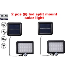 2/4pcs Outdoor Lighting 100/56/30 LED Solar Body Sensor Light Outdoor Wall Lamp Garden Integrated Street Light Waterproof Home L 2/4pcs Outdoor Lighting 100/56/30 LED Solar Body Sensor Light Outdoor Wall Lamp Garden Integrated Street Light Waterproof Home L