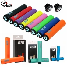 ODI MTB 핸들 바 그립 산악 자전거 접이식 자전거 커버 초경량 안티 슬립 실리카 젤 포밍 플러그 자전거 부품 포함