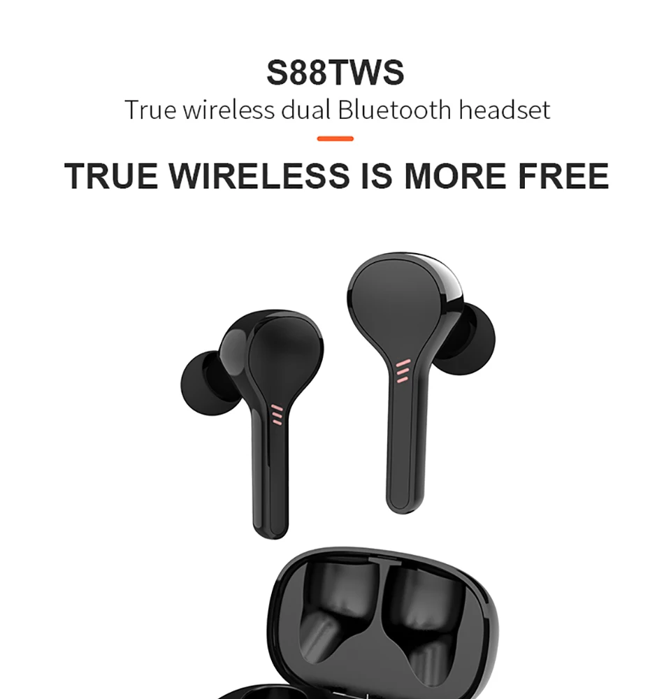 SHISUO S88 TWS Bluetooth наушники спортивные HiFi Беспроводная игровая гарнитура с микрофоном для мобильных телефонов Xiaomi huawei samsung