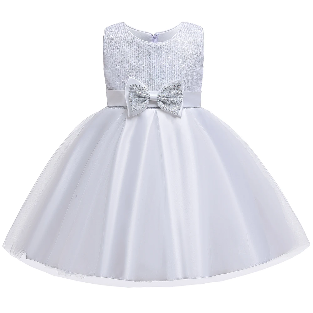 Girls Birthday Dress Kids Dresses For Girls Clothing Party Tutu Dress Sequin Gown Bow Princess Dress 3-10 Years Vestidos