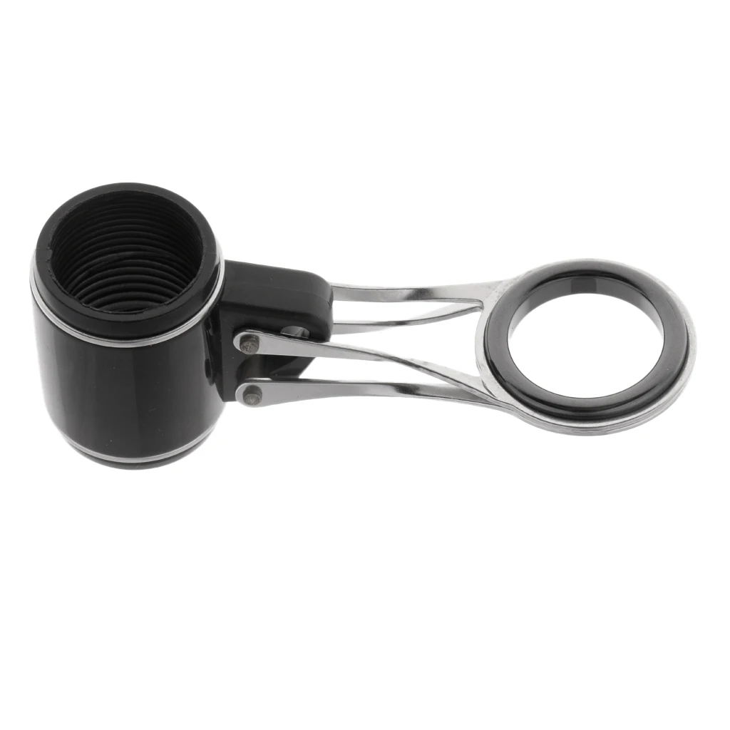 2pcs Smooth Fishing Rod Guides Ceramic Eye Rings DIY Foldable Rod Replacement Parts Fishing Accessories