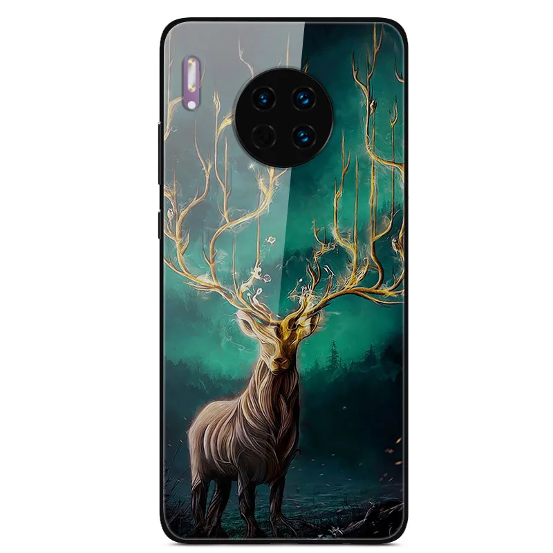 15 Для huawei mate 30 Pro закаленное стекло чехол жесткий чехол для телефона чехол для huawei mate 30 Lite mate 30 Pro TPU бампер чехлы для huawei mate 30 Pro Lite жесткая задняя панель из поликарбоната Coque - Цвет: 15