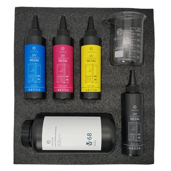 

RESIONE CMYK19 Color Resin Tough UV 405nm Resin LCD DLP SLA 3D Printer Resin Anycubic nova3d phrozen sparkmaker 3d printer resin