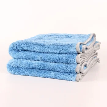 

Car Wash Towel Microfiber Cloth Door Window 100x40cm Thick Cleaning Strong Water Absorption For Car Home Automobilefff