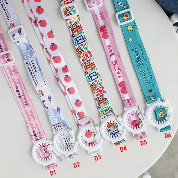 

10Pcs Water Bottle Shoulder Strap Kettle Straps Cute Cartoon Kettle Accessories Comfortable Portable Baby Kettle Buckle Lanyard